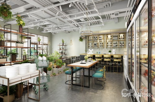 火锅店设计及服务功能分区平面规划